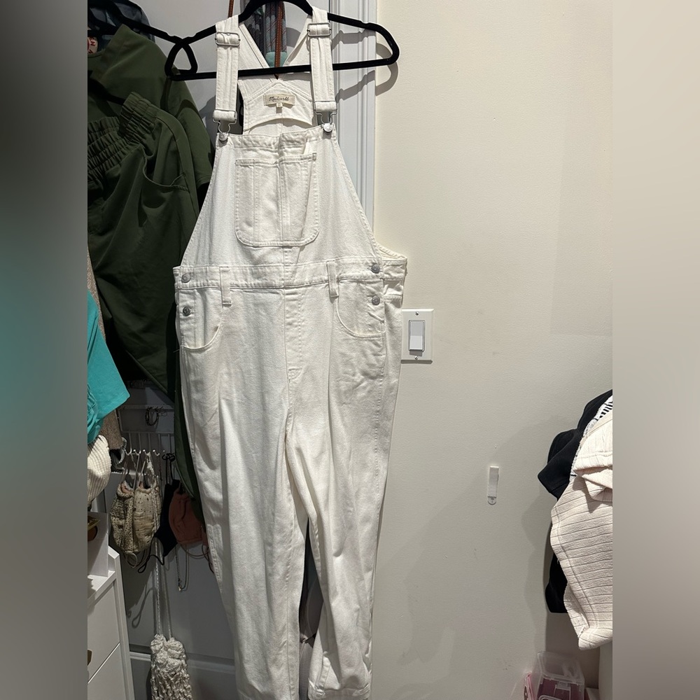 White Madewell Overalls